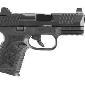 FN 509 Compact Tactical 9mm pistol with 4.32 in threaded barrel, black, optics-ready