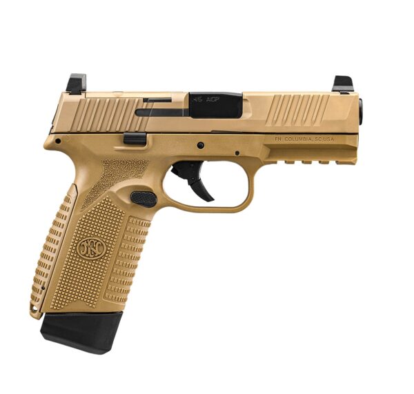 fn66101388435d 1 FN 545 MRD 45ACP FDE 4.1" 15+1