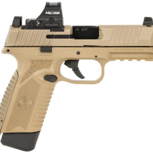 FN 545 MRD .45 ACP pistol in Flat Dark Earth with Holosun 407C optic