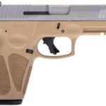 g3ts3db6 TAURUS G3 9MM TAN/SS 4" 15+1