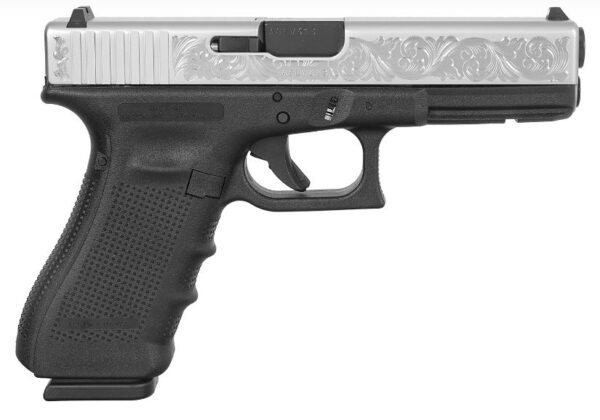 gl13209e357 GLOCK G17 G4 9MM 17+1 SS PVD ENG #