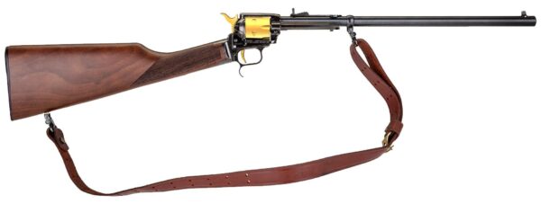 goldrancher372f HERITAGE MANUFACTURING RR RANCHER 22LR BL/GLD 16" 6RD