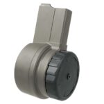 gymagdabf WARRIOR SYSTEMS W-15 50RD DRUM MAGAZINE GRAY