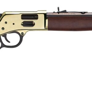 Henry Big Boy Brass .45 Colt 16.5 inch octagon blued barrel side gate carbine