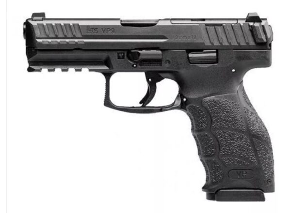 hk810004868b2f HECKLER AND KOCH (HK USA) VP9 9MM BLK 4.1" 10+1 NS OR