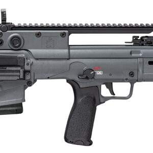 Springfield Armory Hellion 5.56x45mm NATO bullpup rifle in gray with 16-inch barrel