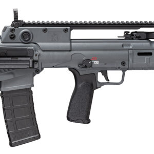 Springfield Armory Hellion 5.56 NATO 16-inch bullpup rifle gray side view