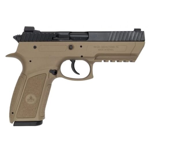 j941pl9fdii4276 IWI - ISRAEL WEAPON INDUSTRIES JERICHO ENHANCED 9MM FDE 4.4"