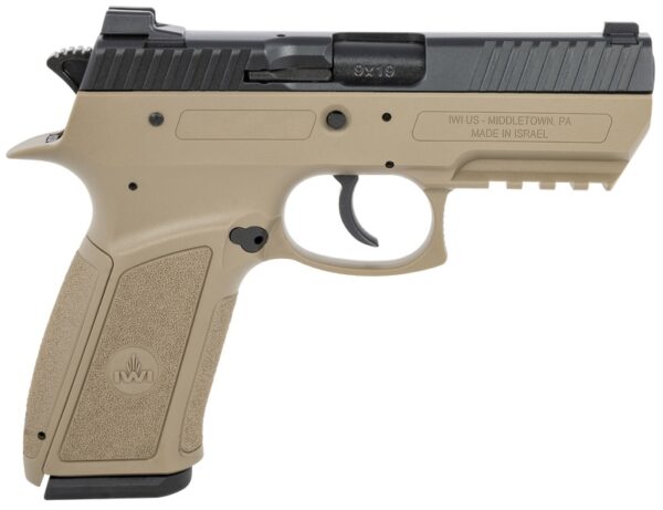 j941psl9fdii8bee IWI - ISRAEL WEAPON INDUSTRIES JERICHO ENHANCED 9MM FDE 3.8"