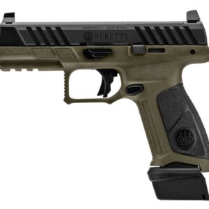 Beretta APX A1 Tactical 9mm with 4.8 inch threaded barrel and optic-ready slide