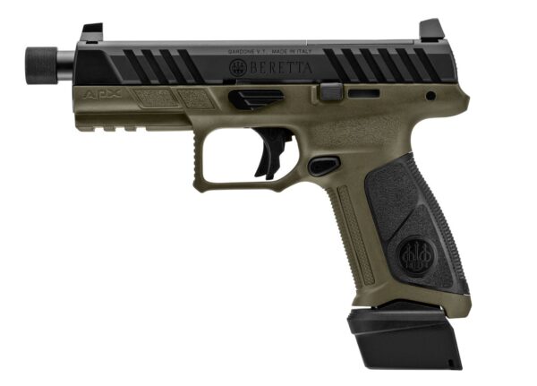 BERETTA APX A1 TAC 9MM BLK/OD 21+1 TB