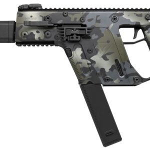 Kriss TDI Vector CRB G2 10mm Auto rifle in black camo with 16-inch barrel