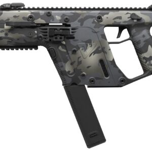 Kriss TDI Vector SDP-E 9mm pistol with 6.5-inch threaded barrel Black Multi-Coat Cerakote