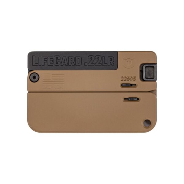 lc1bbnaaff TRAILBLAZER FIREARMS LIFECARD POLY 22LR BLACK/BROWN