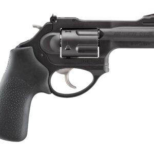 Ruger LCRx 9mm revolver 3-inch barrel Hogue Tamer grip matte black