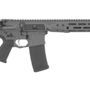 LWRC IC DI 5.56 NATO 16.1 inch spiral-fluted barrel Tungsten grey M-LOK rifle