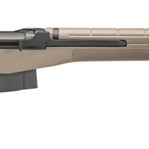 Springfield Armory M1A .308 22-inch rifle with Flat Dark Earth synthetic stock side view