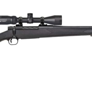 Mossberg Patriot .22-250 Remington bolt-action rifle with Vortex 3-9x40 scope and black synthetic stock