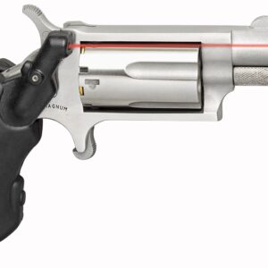 North American Arms Mini-Revolver .22 WMR stainless with Viridian laser grip, 5-shot