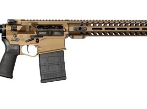 POF Revolution DI .308 rifle in burnt bronze with 16.5 inch barrel and 14.5 inch M-LOK rail