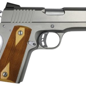 Armscor Rock Island Armory Rock Standard 9mm 1911 stainless pistol with wood double-checkered grips