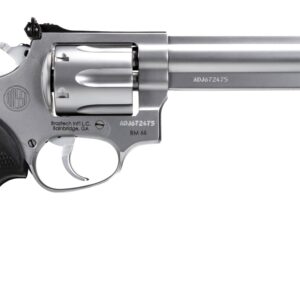 Rossi RM66 stainless 6-inch .357 Magnum 6-round revolver with rubber grip