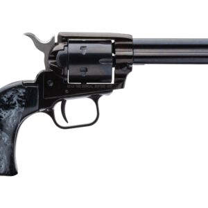 Heritage Arms Rough Rider .22 LR 4.75 inch revolver with black pearl grips