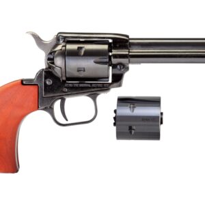 Heritage Rough Rider revolver 22 LR/22 WMR 4.75 inch blued barrel with cocobolo grips