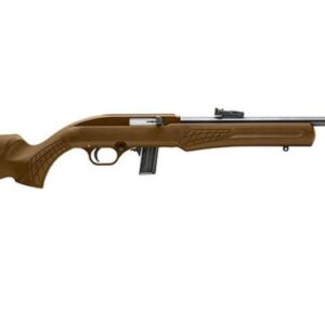 Rossi RS22 .22 LR 18 inch barrel midnight bronze semi-auto rifle with fiber optic sights