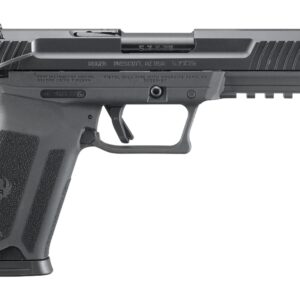 Ruger 57 pistol 5.7x28mm 4.94-inch barrel black polymer frame with fiber-optic front and adjustable rear sight