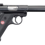 ru401835f20 RUGER MKIV TRGT 22LR 5.5" BL/SY CA