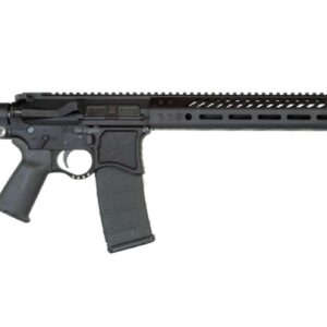 Seekins Precision DMR rifle with 16-inch barrel and Armorer Black finish