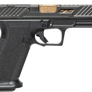 Shadow Systems DR920 Elite 9mm pistol black frame bronze fluted barrel optic-ready