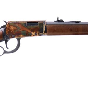 Heritage Arms Settler .22 LR 16.5-inch lever-action rifle with color case-hardened receiver and wood stock