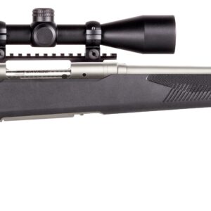 Savage 110 Apex Storm XP .300 Win Mag 24in stainless barrel rifle with mounted Vortex 3-9x40 scope
