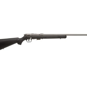 Savage 93R17 FSS .17 HMR bolt-action rifle with black synthetic stock