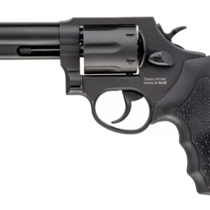 Taurus 65 .357 Magnum 4-inch revolver with black rubber grips and fixed sights