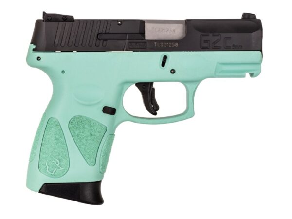 tag2cyb TAURUS G2C 9MM CYAN/BLK 3.2" 12+1