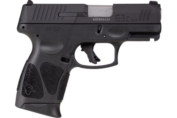 tag3c9bnmsbd02 TAURUS G3C 9MM BLK/BLK 3.2" 12+1 NMS