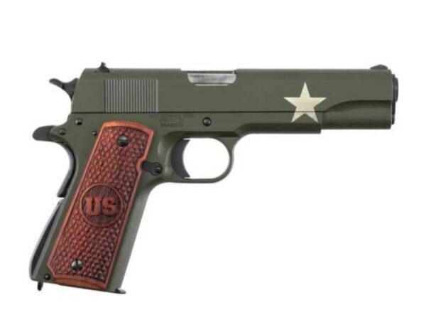 tankerc634 AUTO-ORDNANCE - THOMPSON TANKER 1911 45ACP 5" GREEN