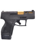 taurusgx49mmright64db TAURUS GX4 9MM BLK/BLK 3" OR GOLD BBL