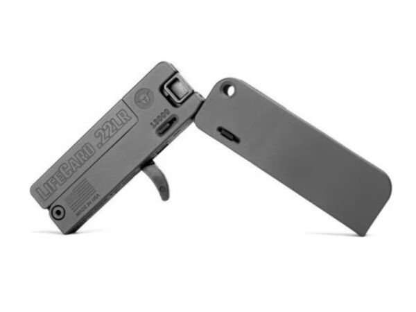 Trailblazer Firearms LifeCard .22 LR folding pistol Sniper Grey