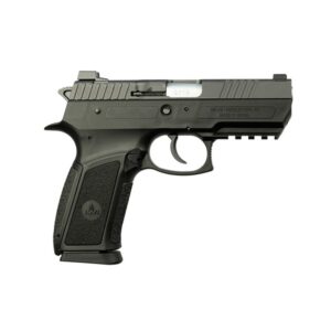 IWI Jericho 941 Enhanced 9mm pistol with black polymer frame and serrated slide