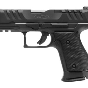 Walther PDP Compact 9mm steel frame pistol black optics-ready three 10-round magazines