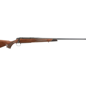 Weatherby 307 Adventure SD .270 Weatherby Magnum rifle in Graphite Black Cerakote with walnut stock