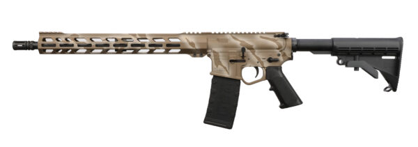 wisearfdetigerstripelf312 WISE ARMS WA-15B 5.56MM FDE TIGER 16"