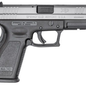 Springfield Armory XD 9mm 4-inch two-tone service pistol with black polymer frame