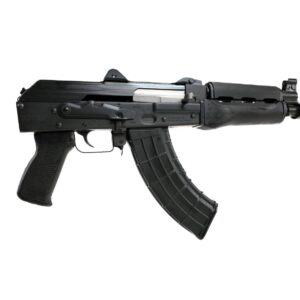 Zastava ZPAP92 7.62 x 39mm pistol with dark wood handguard and black polymer grip