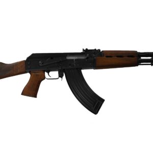 Zastava Arms ZPAPM70 7.62 x 39mm AK-style rifle with battle-worn dark walnut furniture