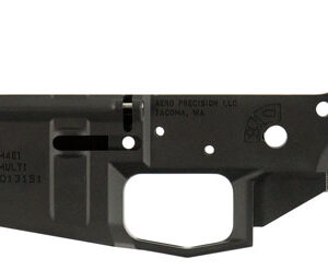 Aero Precision APAR600001C M4E1 Receiver Multi-Caliber Black Anodized Finish 7075-T6 Aluminum Material with Mil-Spec Dimensions for AR-15